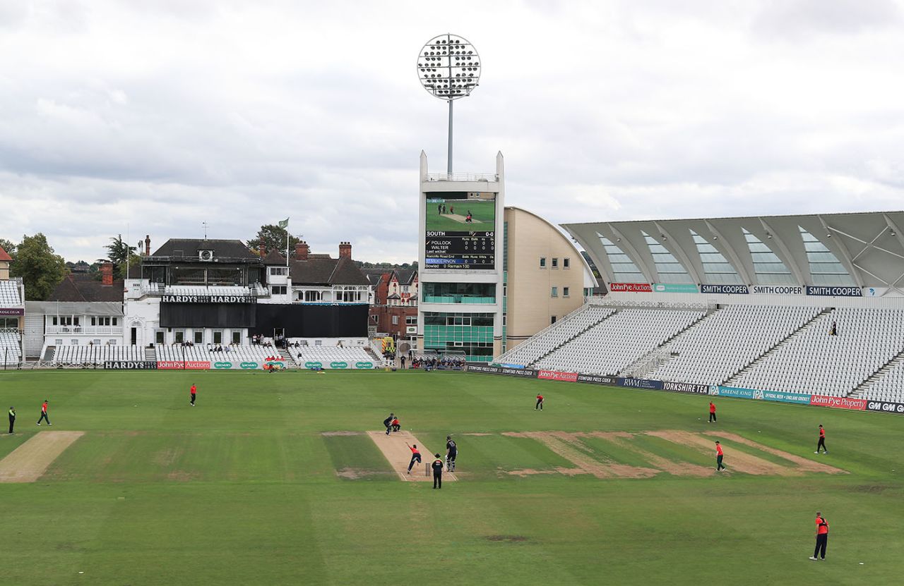 Trials for the ECB's new Hundred format took place at Trent Bridge, September 17, 2018