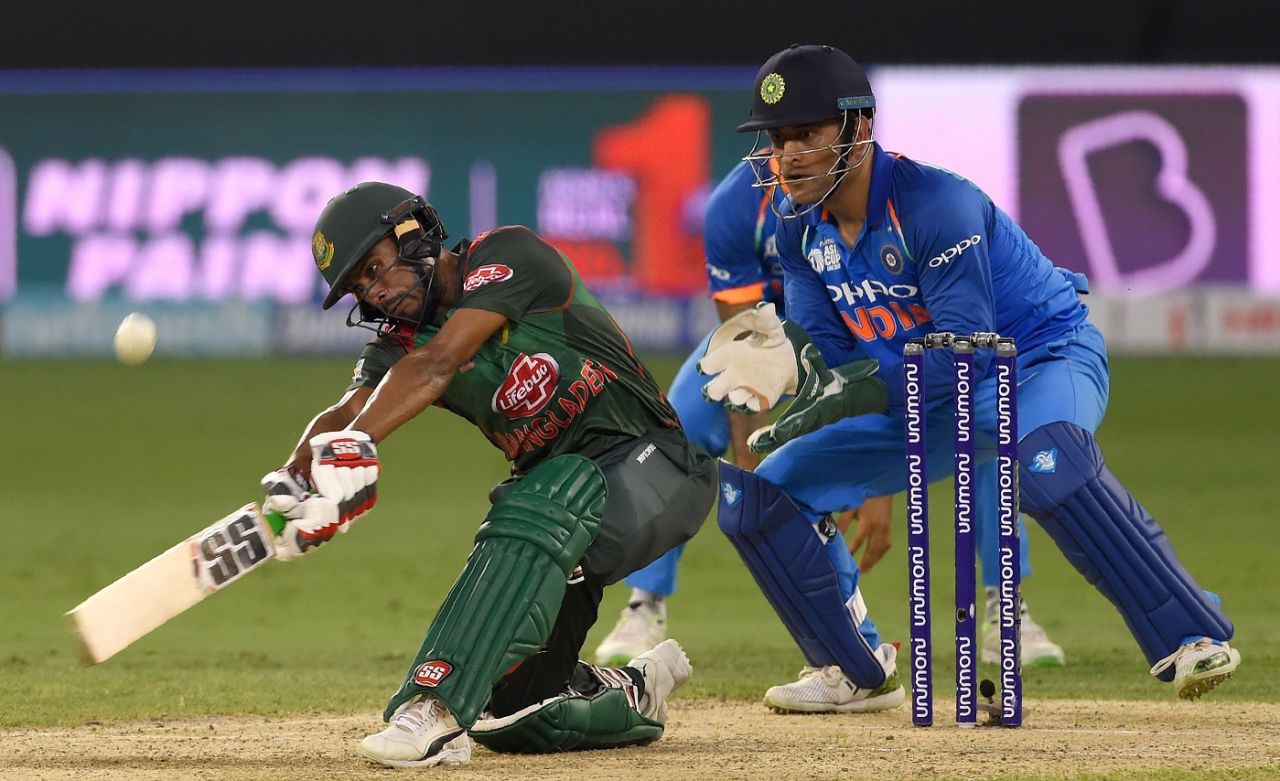 Mehidy Hasan played some brilliant shots, Bangladesh v India, Asia Cup, Dubai, September 21, 2018