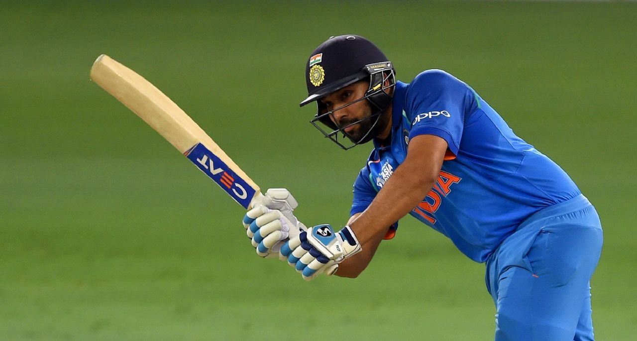 Rohit Sharma led India's chase with a half-century, Bangladesh v India, Asia Cup, Dubai, September 21, 2018