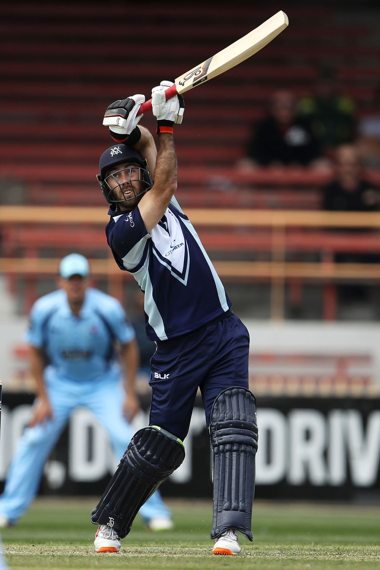 Glenn Maxwell watches one sail away, NSW v Victoria, JLT One-Day Cup, Sydney, September 23, 2018