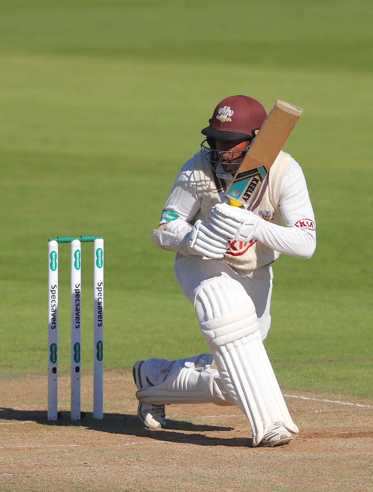 Ryan Patel played a dogged innings, Surrey v Essex, County Championship, Division One, The Oval, September 27, 2018