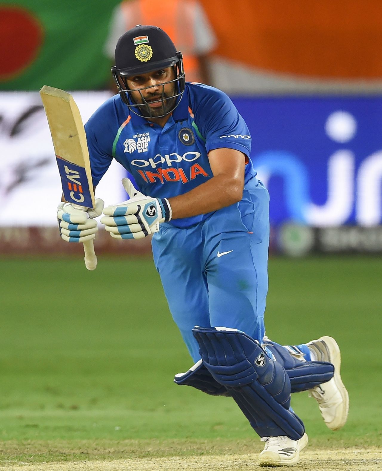 Rohit Sharma clips the ball off his toes, Bangladesh v India, Asia Cup final, Dubai, September 28, 2018