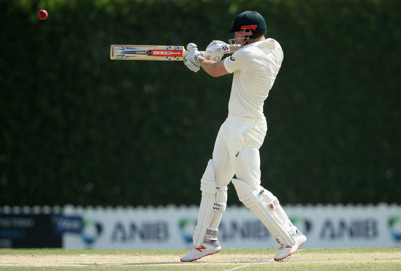 Shaun Marsh pulls, Pakistan A v Australians, 3rd day, Dubai, October 1, 2018