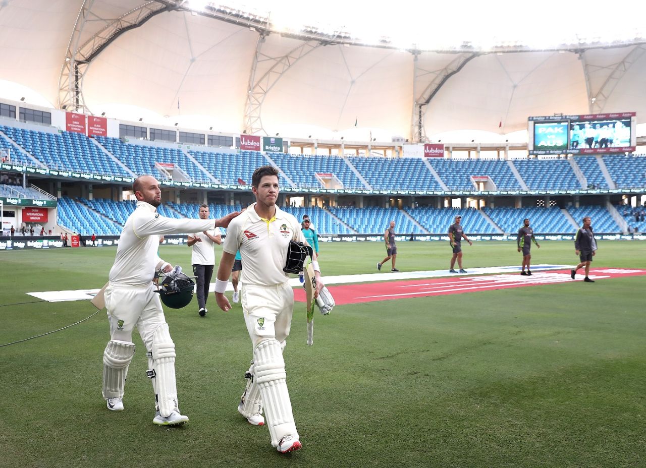 Tim Paine and Nathan Lyon held Pakistan to a draw, Pakistan v Australia, 1st Test, Dubai, 5th day, October 11, 2018