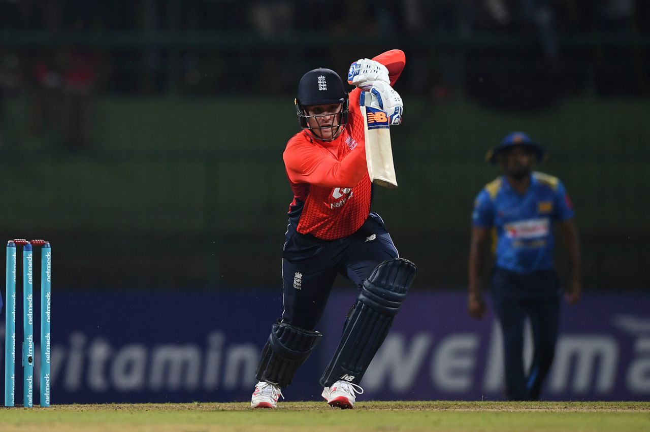 Jason Roy got the innings off to a punchy start, Sri Lanka v England, 3rd ODI, Pallekele, October 17, 2018