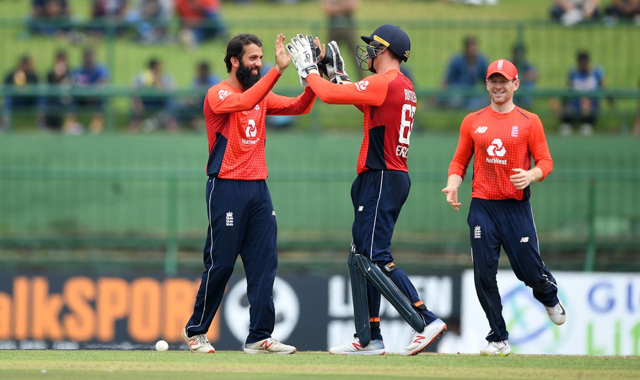 Moeen Ali made key breakthroughs for England, Sri Lanka v England, 4th ODI, Pallekele, October 20, 2018