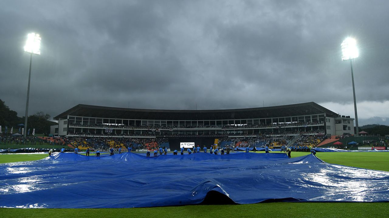 Rain had the final say once again, Sri Lanka v England, 4th ODI, Pallekele, October 20, 2018