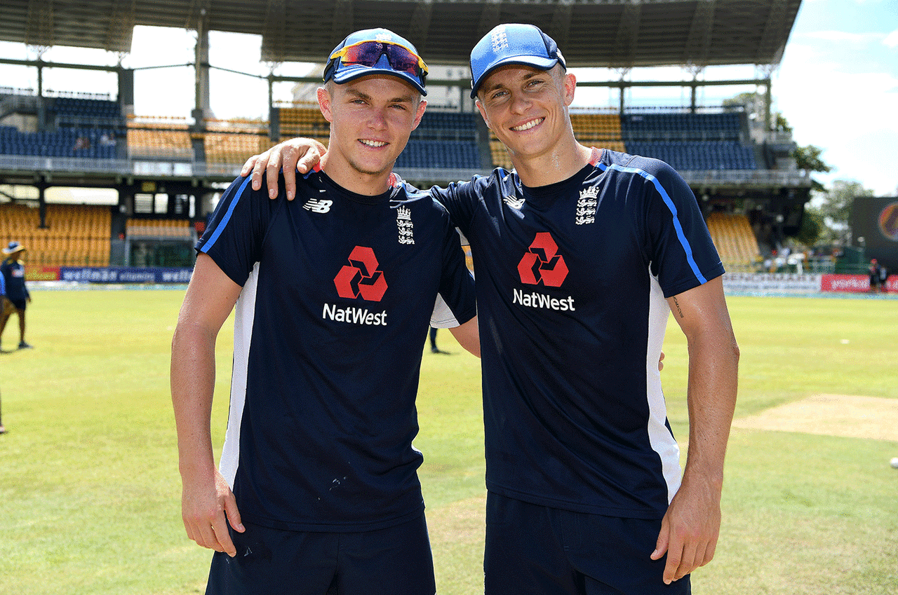 Sam and Tom Curran represent England together for the first time, Sri Lanka v England, 5th ODI, October 23rd