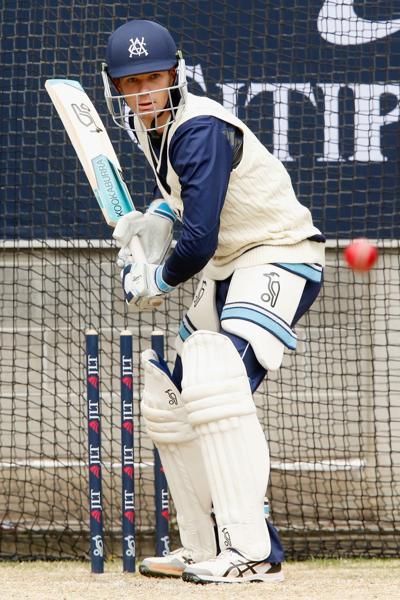 Victoria captain Peter Handscomb at a nets session, Sheffield Shield 2018-19, Melbourne, October 24, 2018