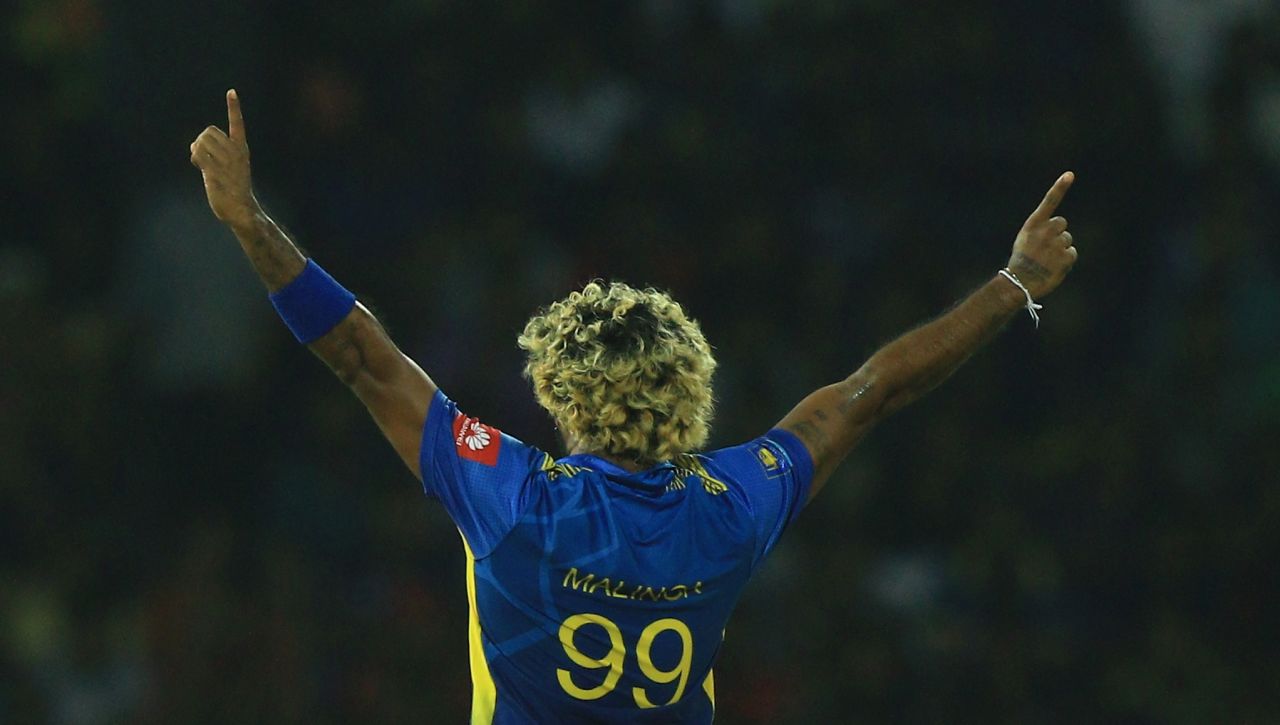 Lasith Malinga claimed two in two balls, Sri Lanka v England, only T20I, October 27, 2018