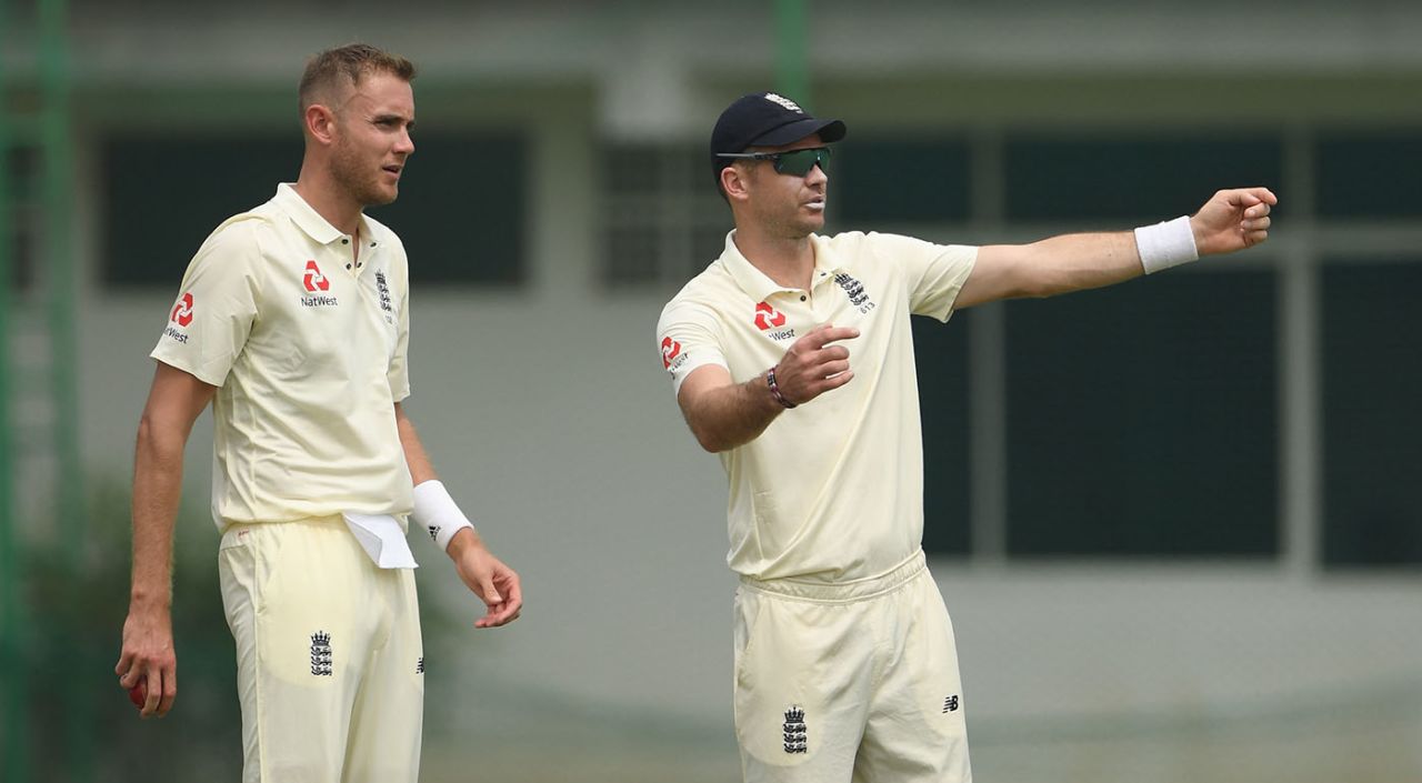 Stuart Broad and James Anderson could be rotated during the Test series, Sri Lanka Board XI v England XI, Tour match, Colombo, 1st day, October 30, 2018