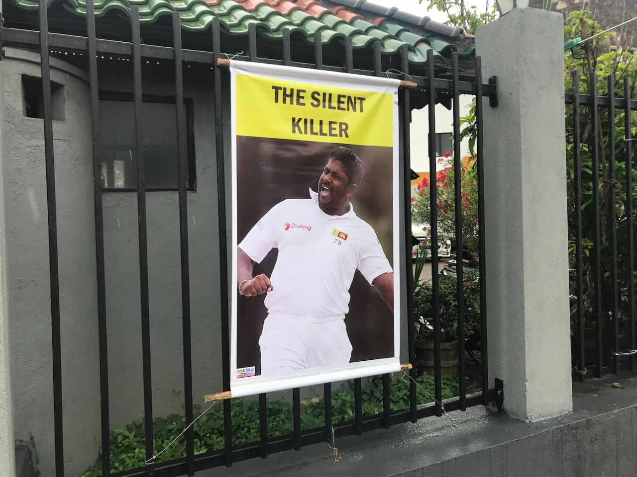 A tribute to Rangana Herath before his final Test, Galle, November 5, 2018
