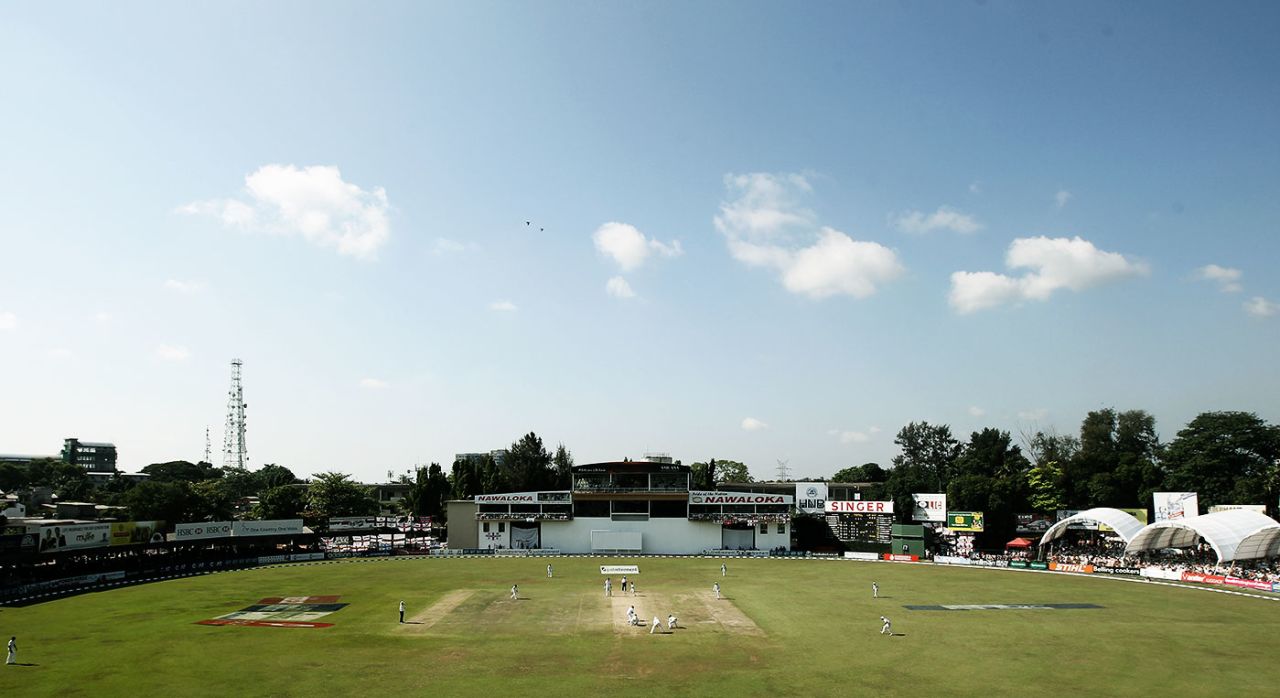 A general view of the P Sara Oval, Sri Lanka v England, 2nd Test, Colombo, 3rd day, April 5, 2012