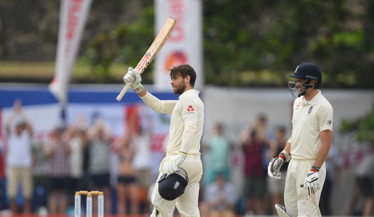 Ben Foakes brings up his maiden Test ton, Sri Lanka v England, 1st Test, Galle, 2nd day, November 7, 2018
