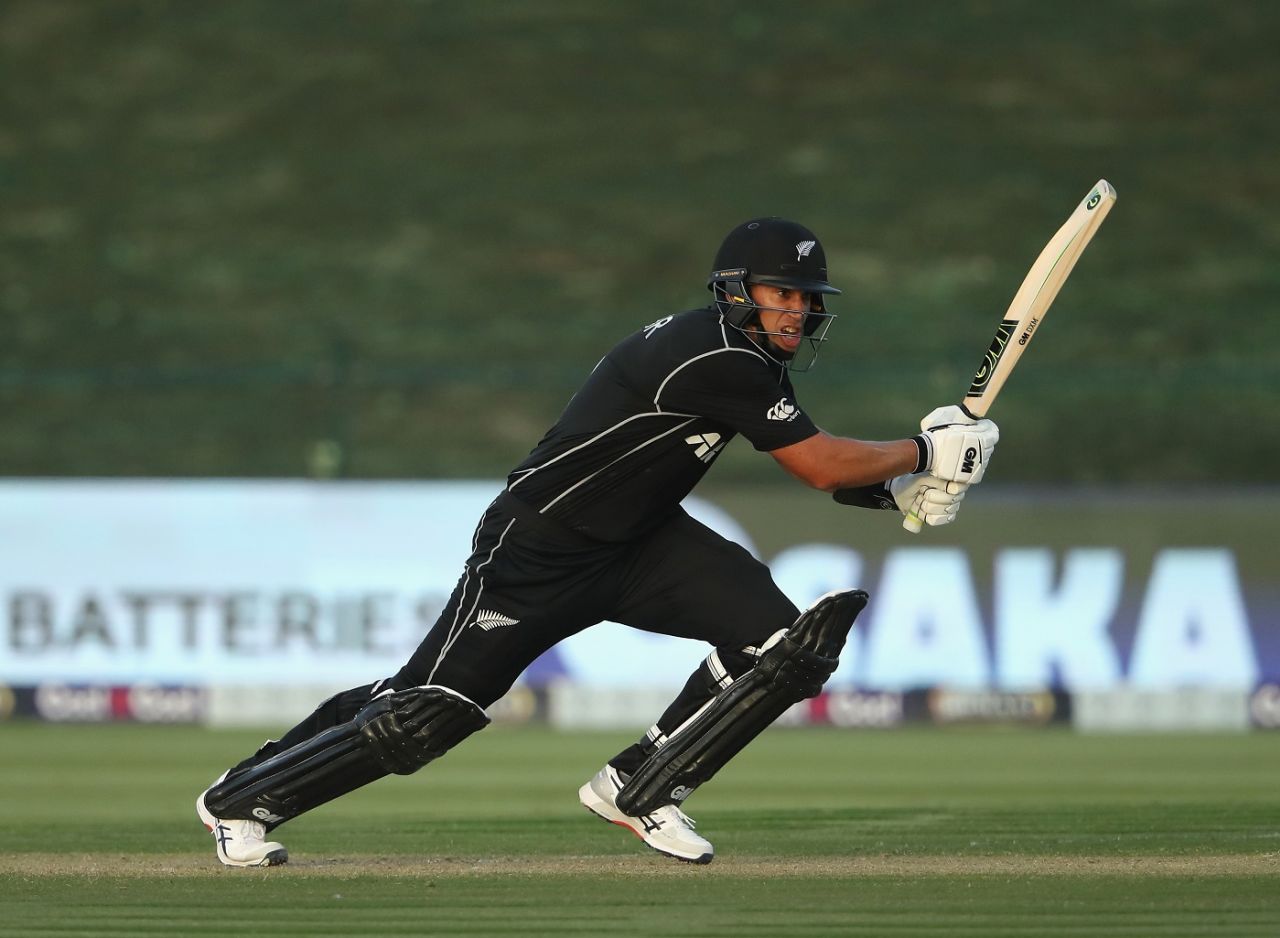 Ross Taylor kept New Zealand ticking, Pakistan v New Zealand, 1st ODI, Abu Dhabi, November 7, 2018