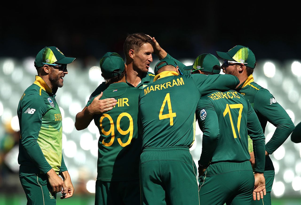 Dwaine Pretorius bagged three wickets, Australia v South Africa, 2nd ODI, Adelaide, November 9, 2018