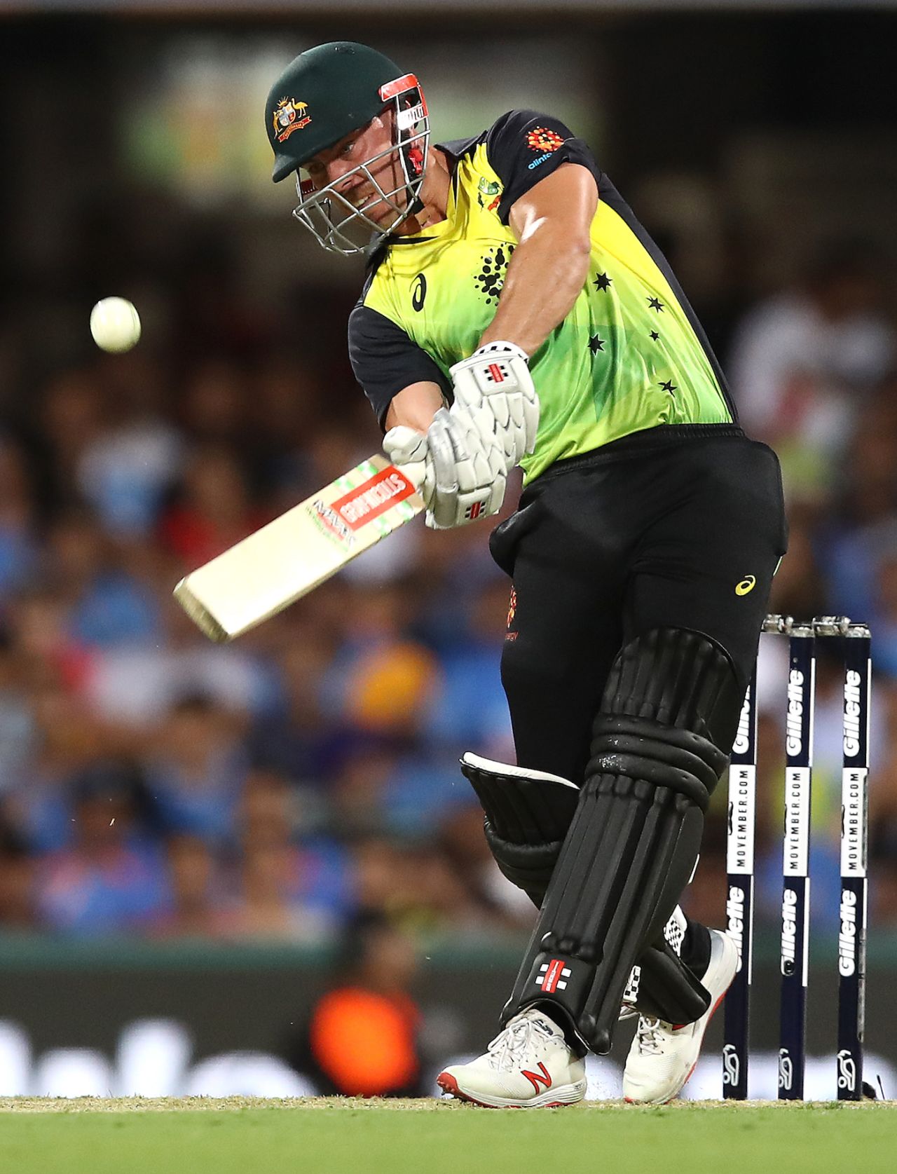 Chris Lynn goes big, Australia v India, 1st T20I, Brisbane, November 21, 2018