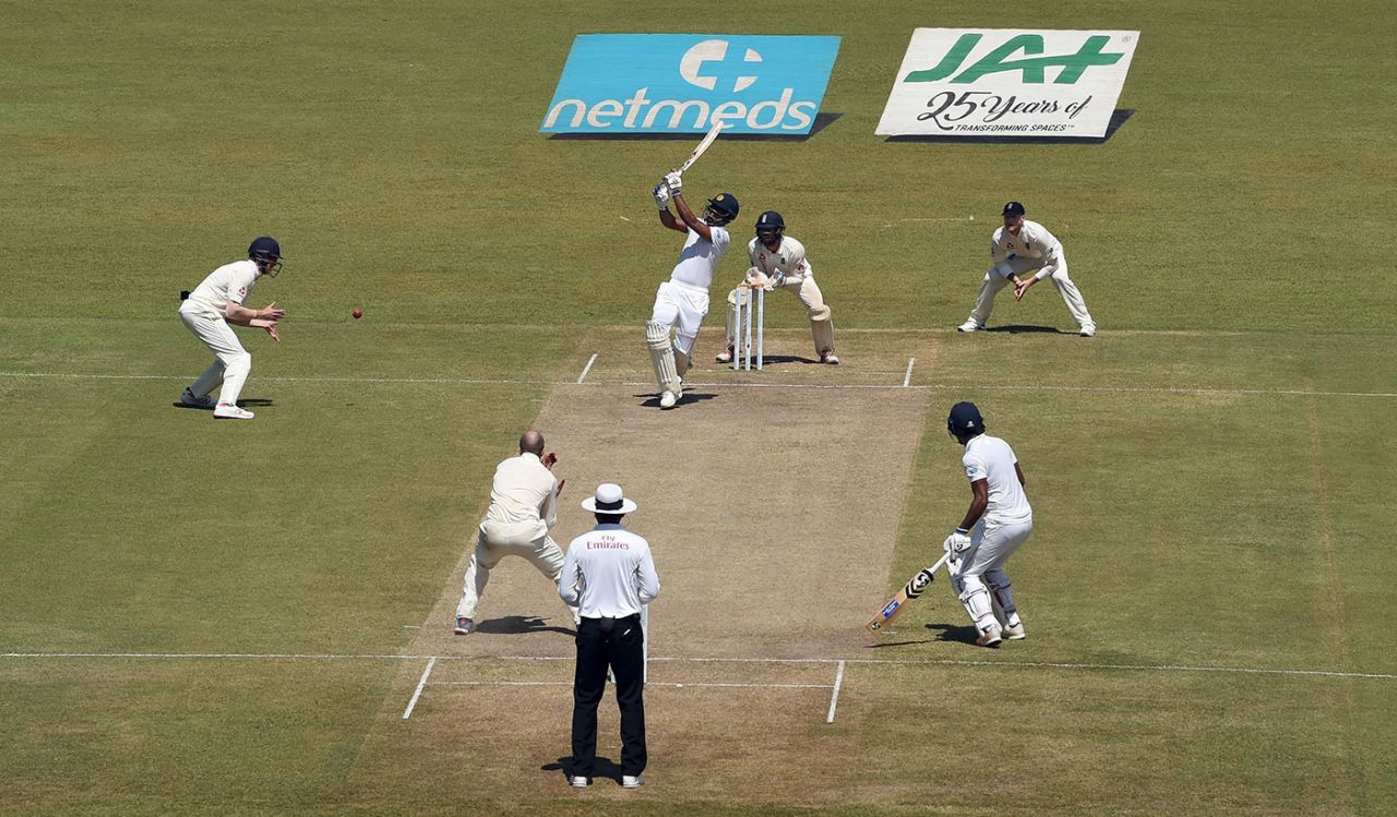 Danushka Gunathilaka was brilliantly caught at short leg by Keaton Jennings, Sri Lanka v England, 3rd Test, Colombo, 2nd day, November 24, 2018