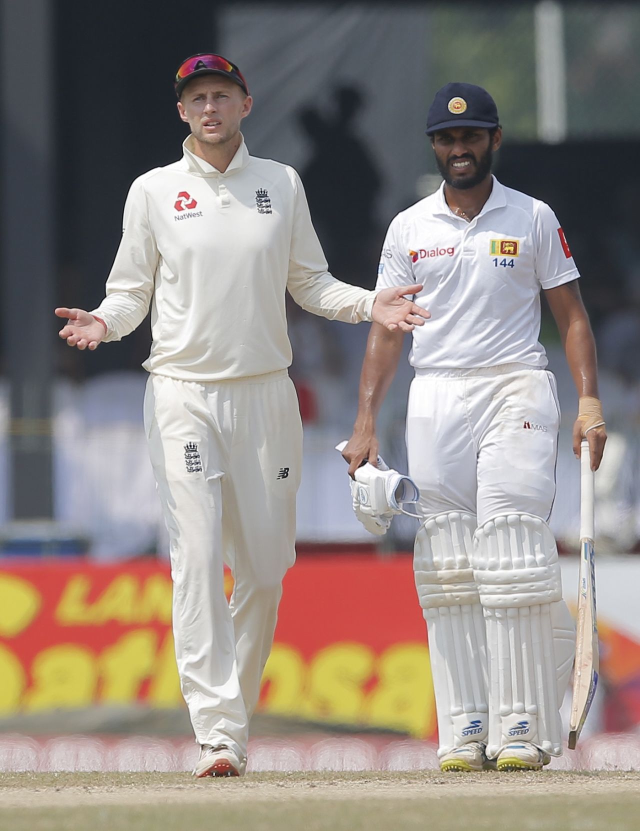 Roshen Silva frustrated Joe Root and England, Sri Lanka v England, 3rd Test, SSC, Colombo, 4th day, November 26, 2018