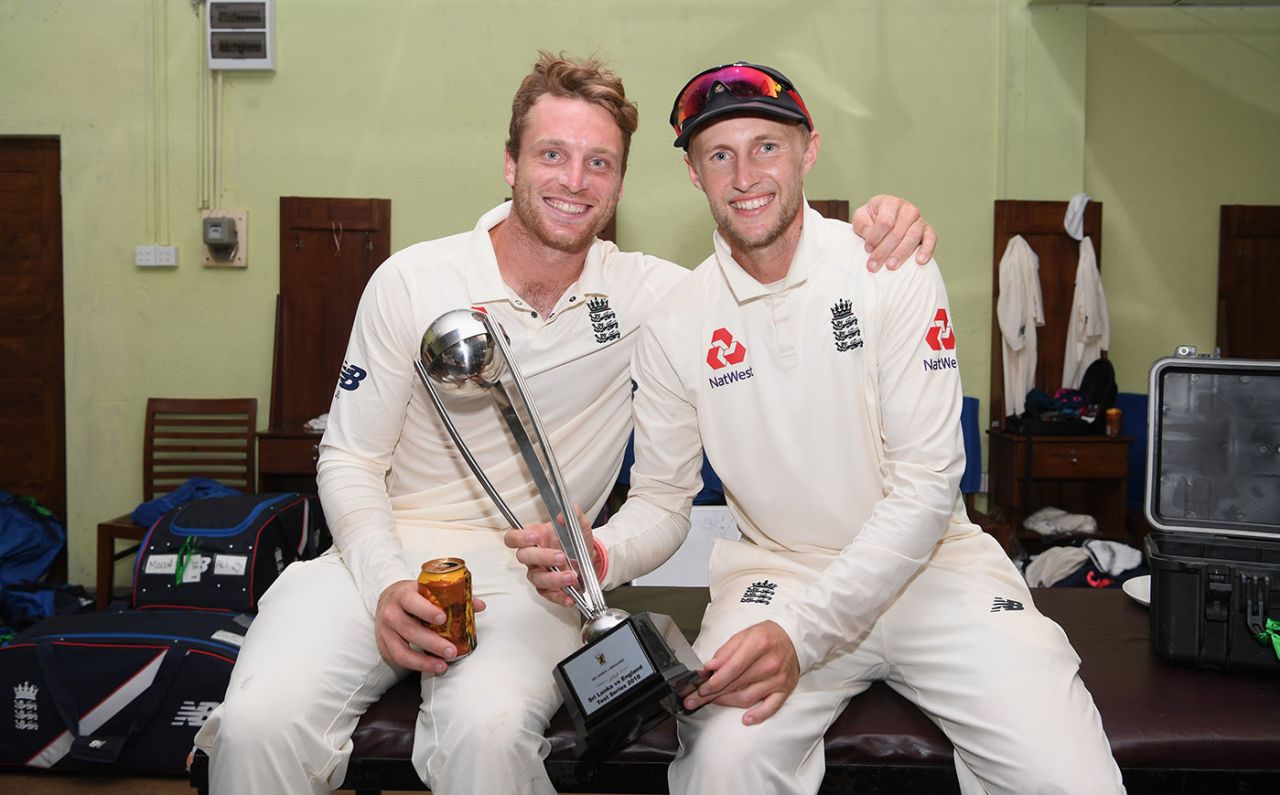 Jos Buttler and Joe Root soak up England's success, Sri Lanka v England, 3rd Test, SSC, Colombo, 4th day, November 26, 2018