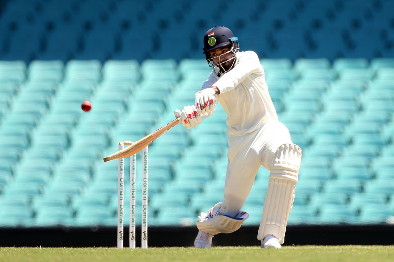 KL Rahul carves one away, Cricket Australia XI v Indians, 4th day, Sydney, December 1, 2018