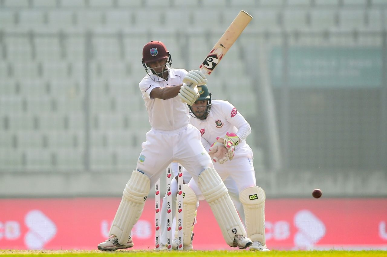 Shane Dowrich resisted alone with 37, Bangladesh v West Indies, 2nd Test, Dhaka, 3rd day, December 2, 2018
