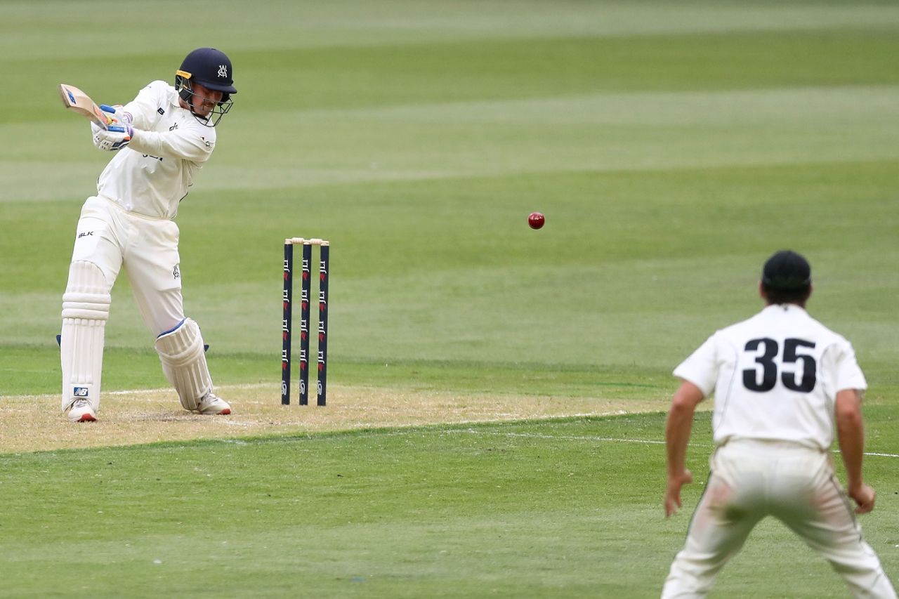 Nic Maddinson made a strong impression in his first Sheffield Shield game for Victoria, Victoria v Western Australia, Sheffield Shield 2018-19, Melbourne, 1st day, December 7, 2018