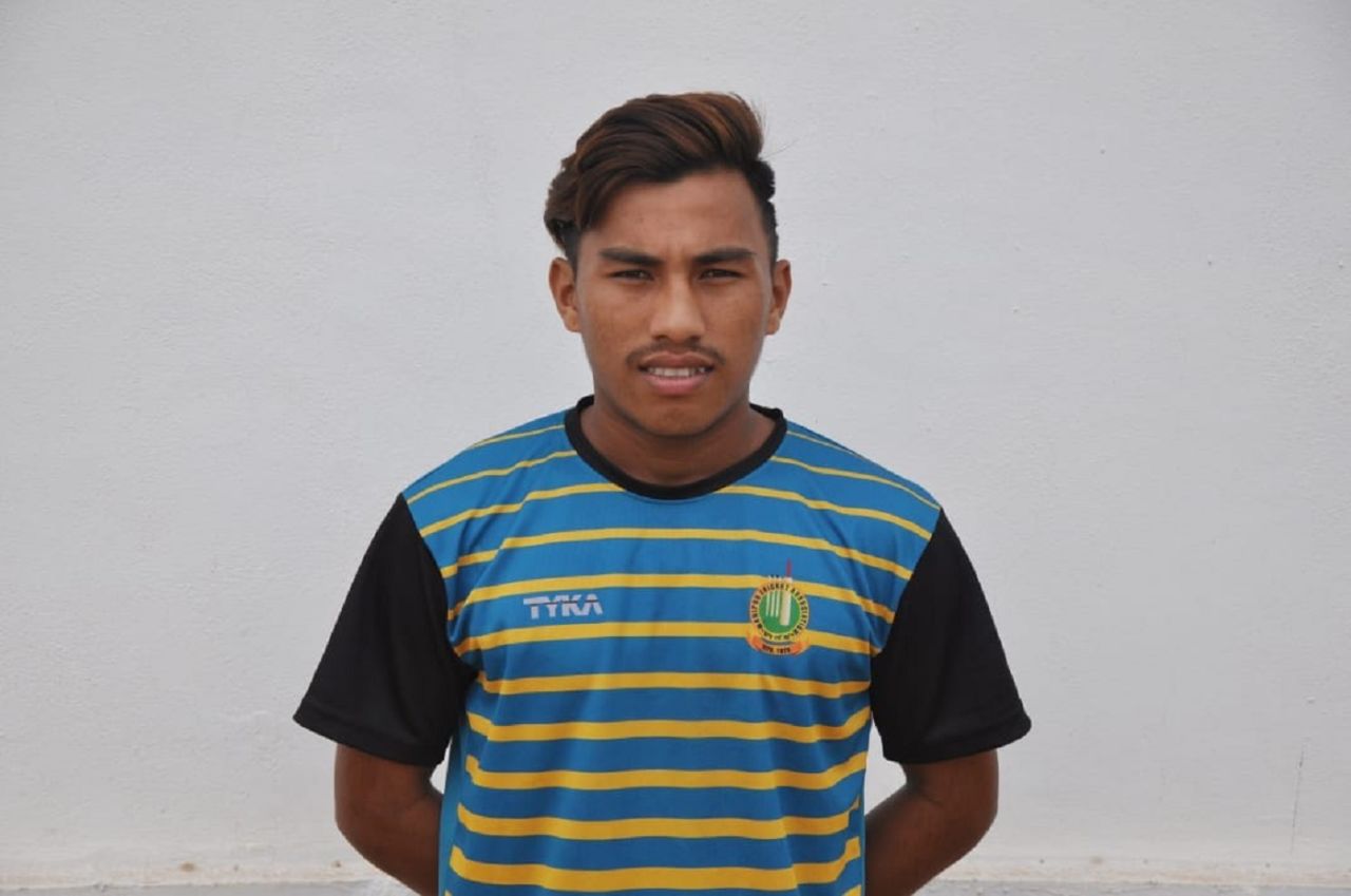 Manipur's Rex Singh returned with figures of 10 for 11 in the Cooch Behar Trophy