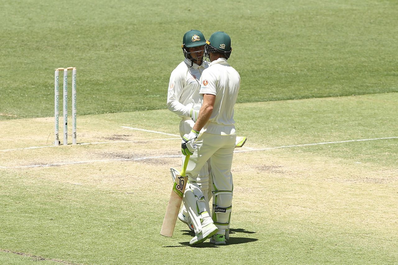 Usman Khawaja and Tim Paine extended Australia's lead, Australia v India, 2nd Test, Perth, 4th day, December 17, 2018
