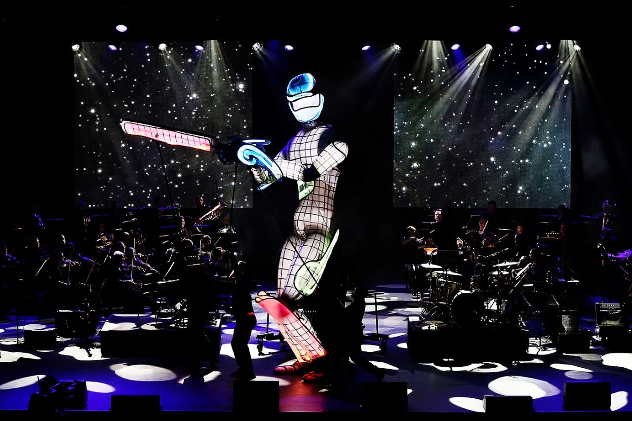 A view of the opening ceremony of the 2015 World Cup in Melbourne, February 12, 2015