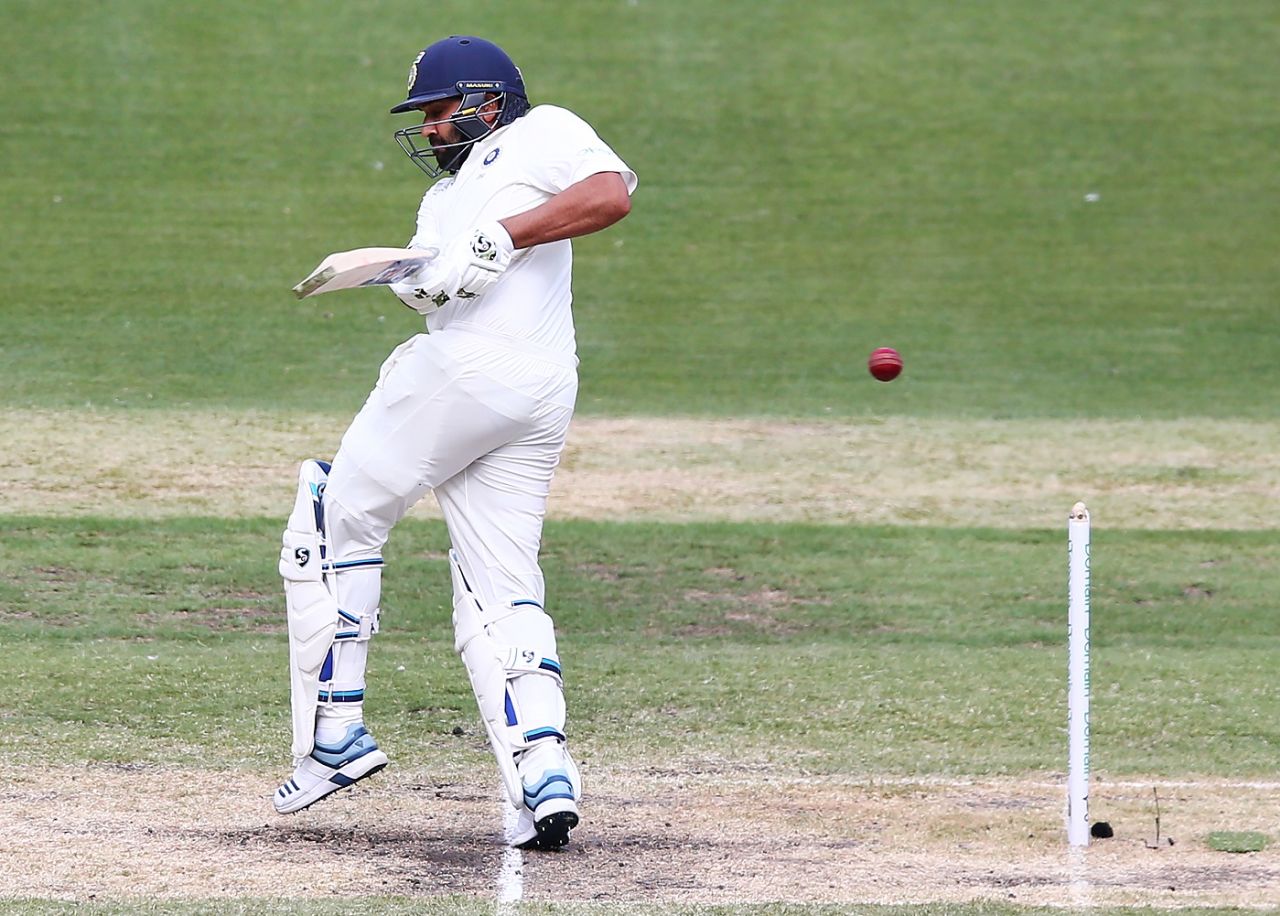 Rohit Sharma fell to the leg-side trap, Australia v India, 3rd Test, Melbourne, 3rd day, December 28, 2018