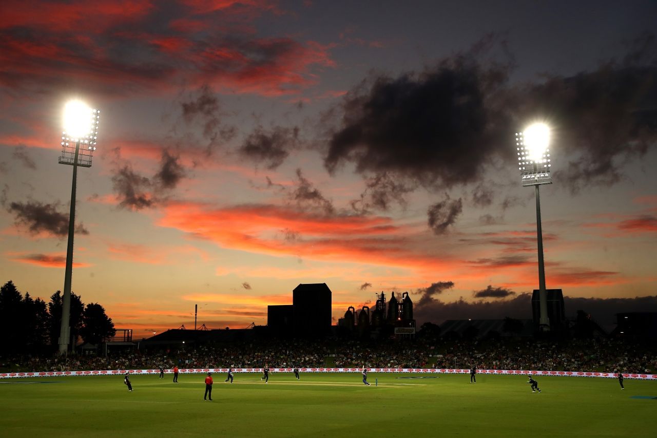 A view of the Bay Oval at Mount Maunganui, New Zealand v Sri Lanka, 1st ODI, Mount Maunganui, January 3, 2019