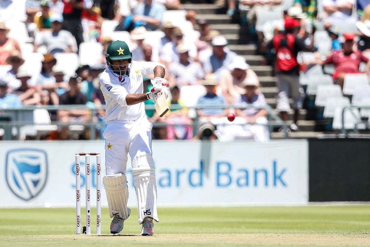 Sarfraz Ahmed goes on the attack, South Africa v Pakistan, 2nd Test, Cape Town, 1st day, January 3, 2018