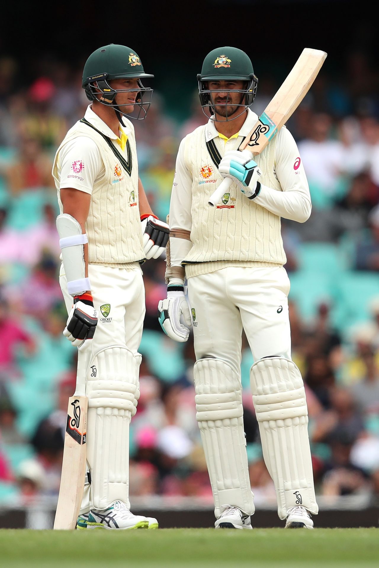Josh Hazlewood and Mitchell Starc strung a good partnership together, Australia v India, 4th Test, Sydney, 4th day, January 6, 2018
