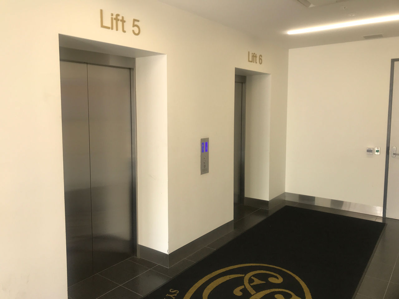Lifts in the Sydney Cricket Ground, January 2019