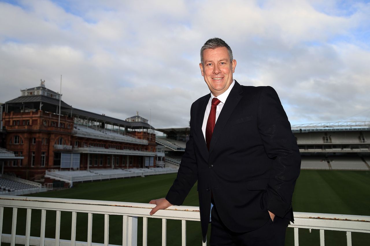Ashley Giles, ECB's new director of England cricket, at Lord's, January 9, 2019
