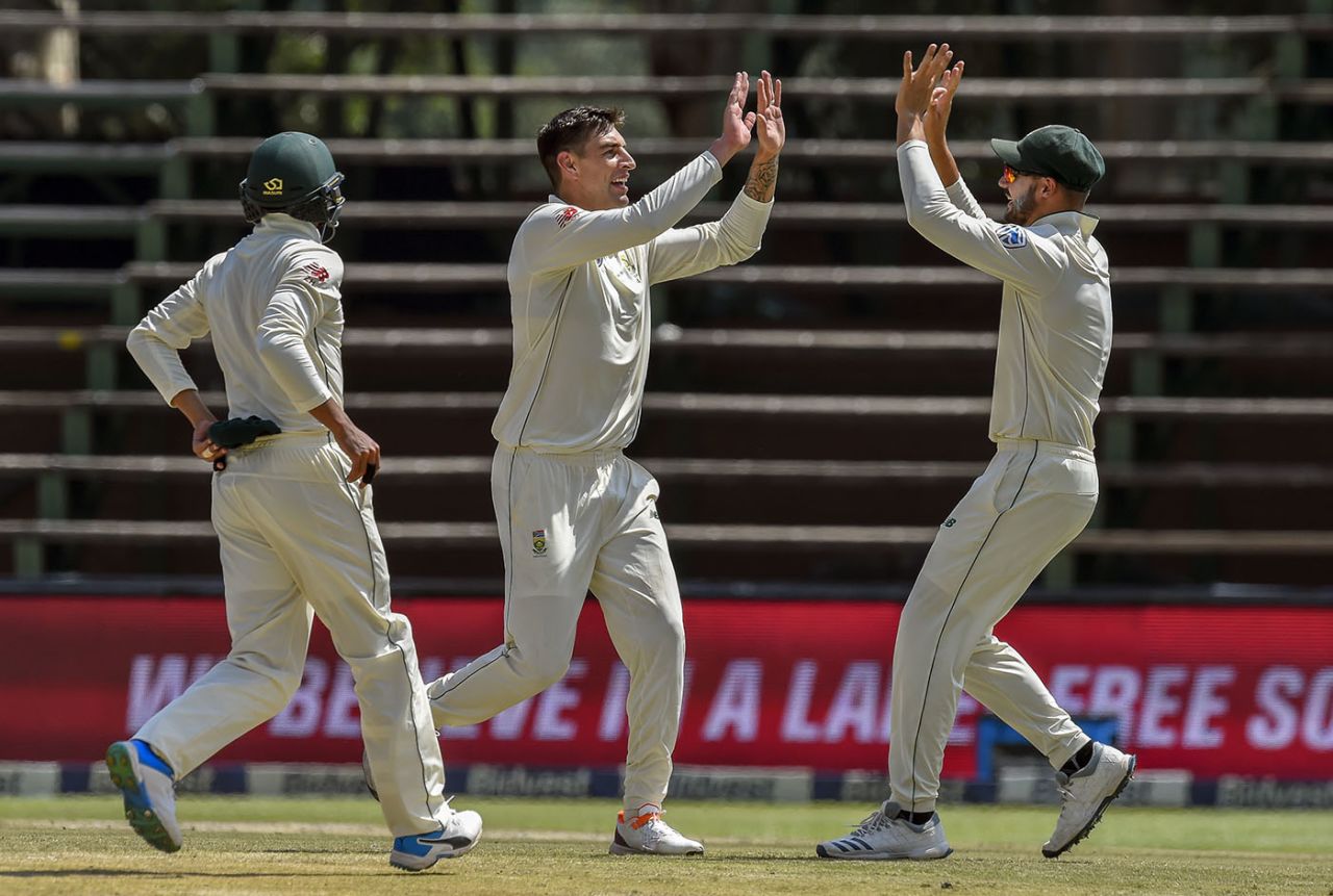 Duanne Olivier claims another victim, South Africa v Pakistan, 3rd Test, Johannesburg, 4th day, January 14, 2019