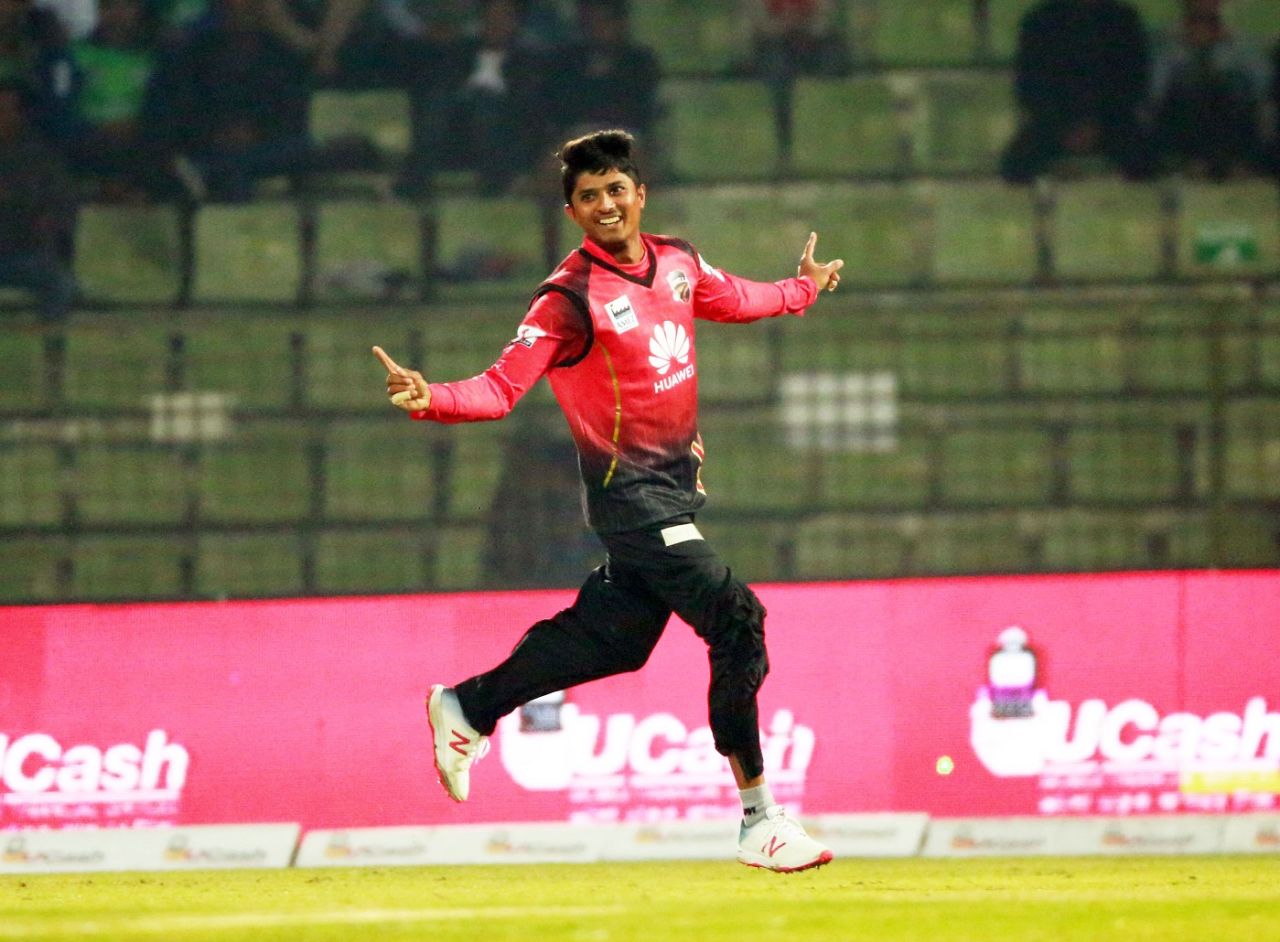 Mahedi Hasan's triple-wicket over put Victorians firmly in control, Sylhet Sixers v Comilla Victorians, BPL 2019, January 15, 2019