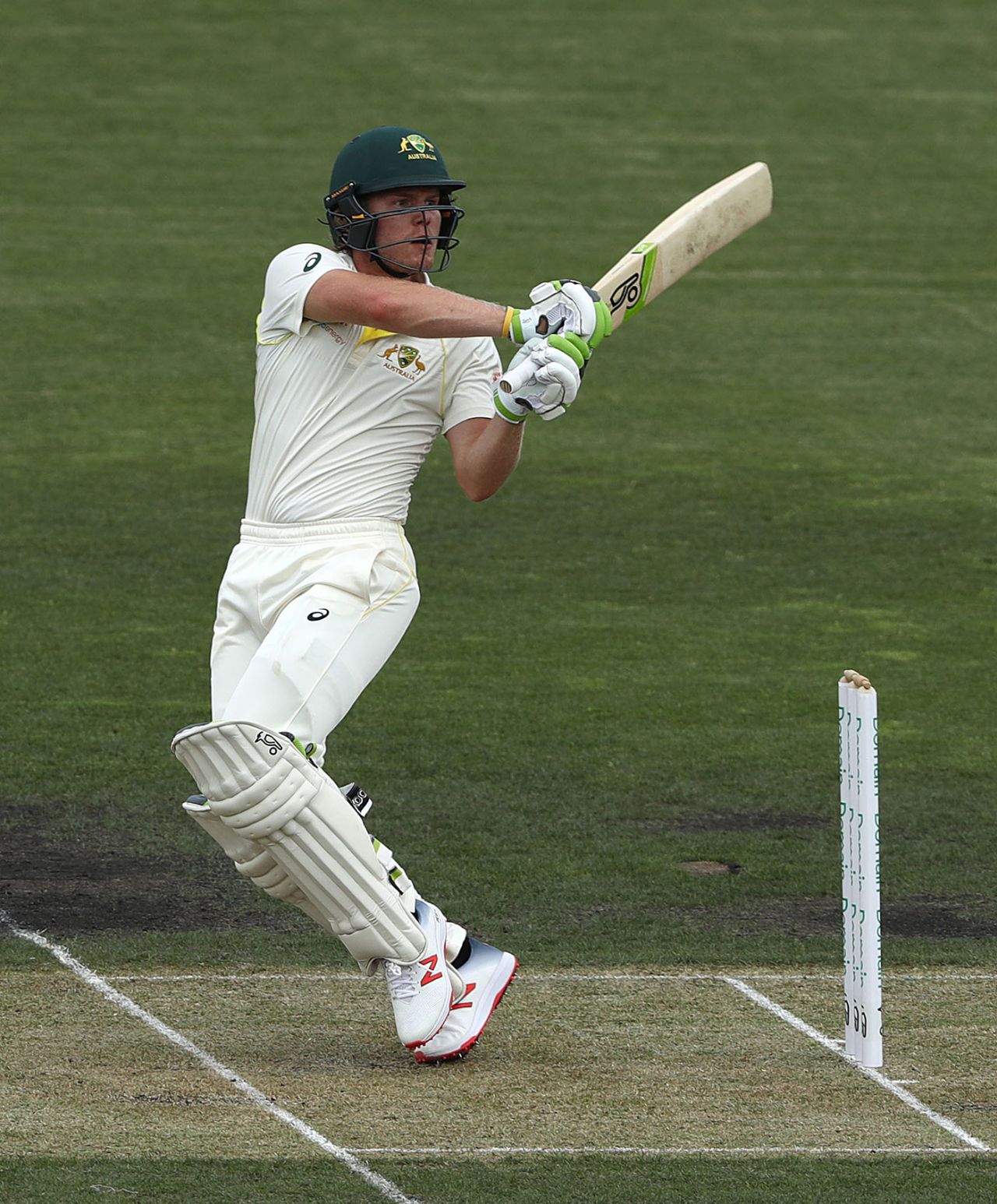 Will Pucovski top edged a hook, Cricket Australia XI v Sri Lankans, Tour match, Hobart, January 17, 2018
