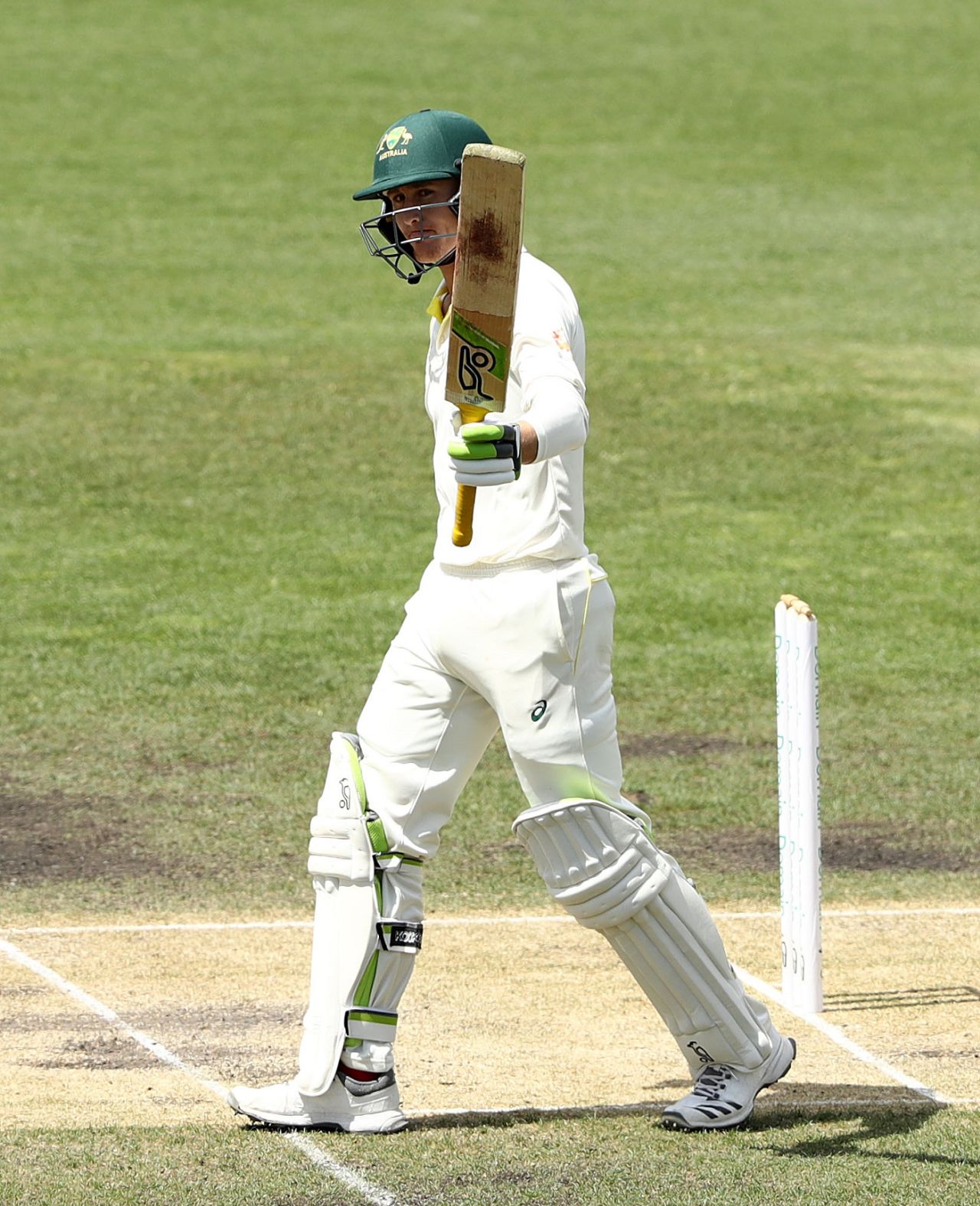 Marnus Labuschagne was among the runs, Cricket Australia XI v Sri Lankans, Tour game, Hobart, 3rd day, January 19, 2019