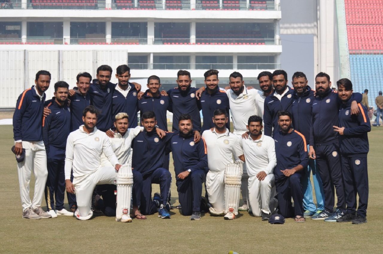 Saurashtra reached the Ranji Trophy semi-finals after beating Uttar Pradesh, Uttar Pradesh v Saurashtra, Ranji Trophy 2018-19, Lucknow, 5th day, January 19, 2019