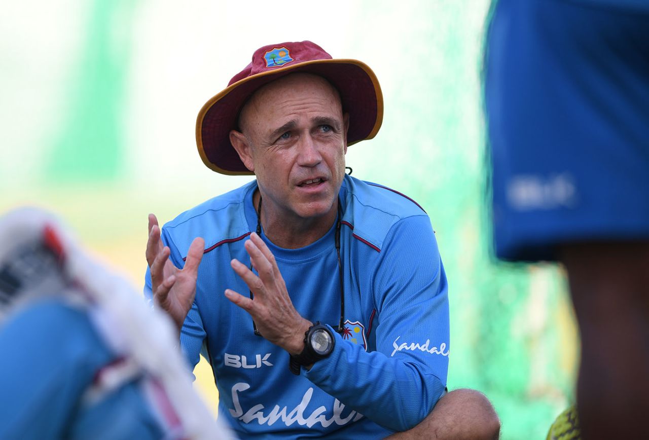 Richard Pybus takes charge of West Indies training, Barbados, January 20, 2019