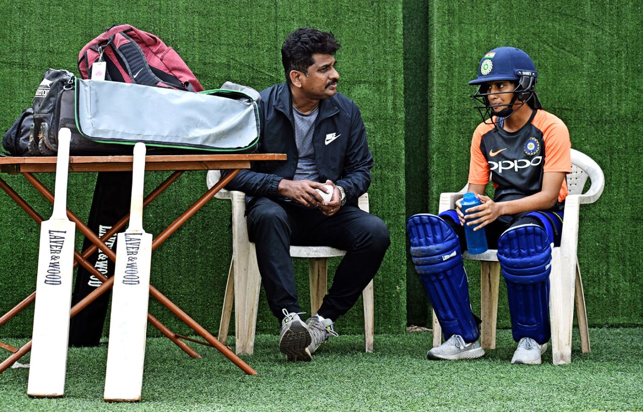 Jemimah Rodrigues with her father Ivan, Mumbai, January 11, 2019