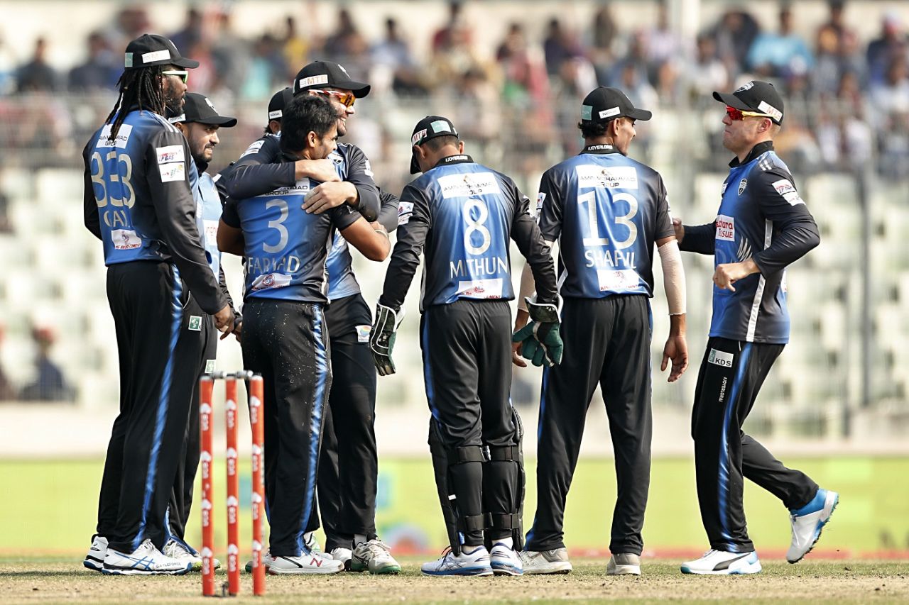 Farhad Reza picked up four wickets for Rangpur Riders, Khulna Titans v Rangpur Riders, Bangladesh Premier League 2018-19, Dhaka, January 22, 2019