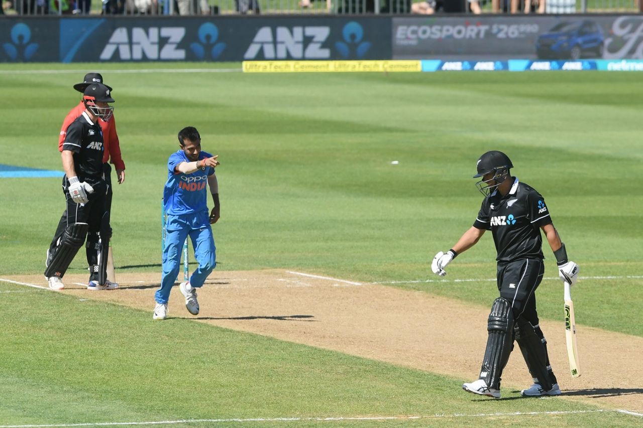 Yuzvendra Chahal brought out his full bag of tricks, New Zealand v India, 1st ODI, Napier, 23 January, 2019
