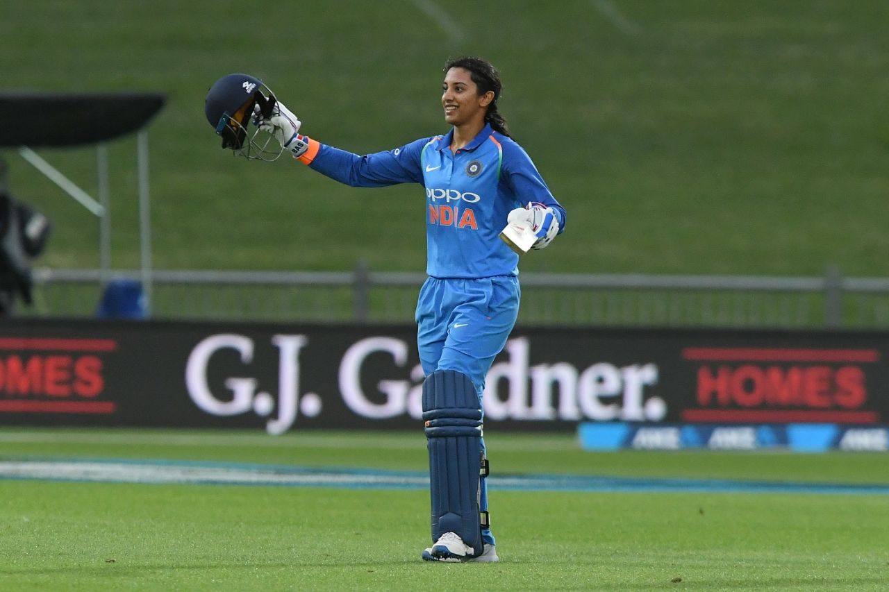 Smriti Mandhana brought up her fourth ODI century, New Zealand Women v India Women, 1st ODI, Napier, January 24, 2019