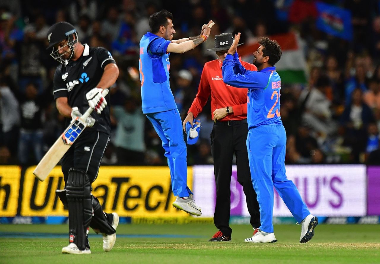 Kuldeep Yadav picked up four wickets, New Zealand v India, 2nd ODI, Mount Maunganui, January 26, 2019