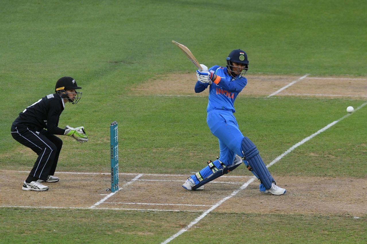 Smriti Mandhana smashed an unbeaten 90 to lead India to victory