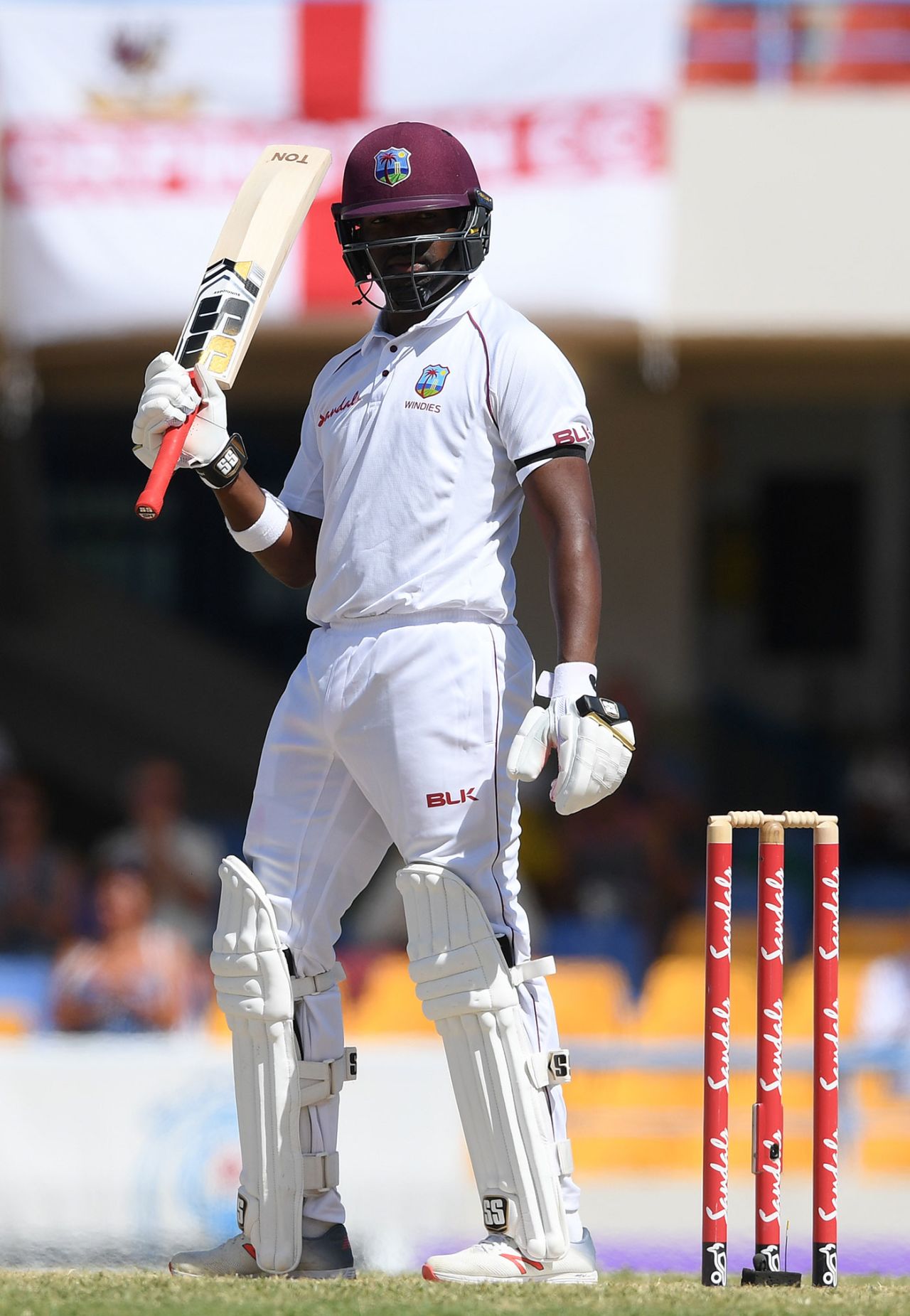 Darren Bravo scored a vital half-century, West Indies v England, 2nd Test, 3rd day, Antigua, February 2, 2019