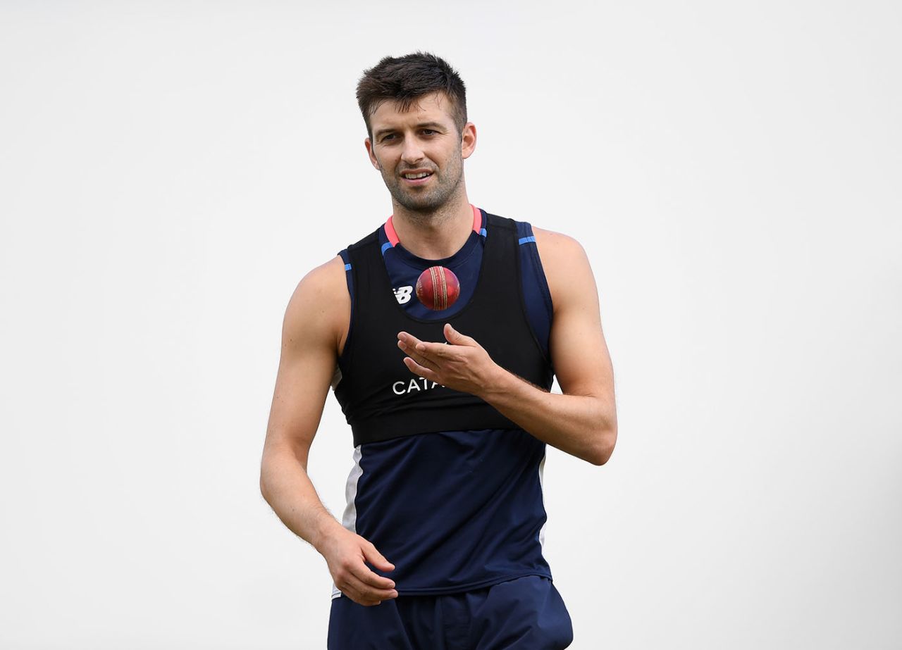 Mark Wood during a net session, Sir Vivian Richards Stadium, St John's, Antigua, February 4, 2019